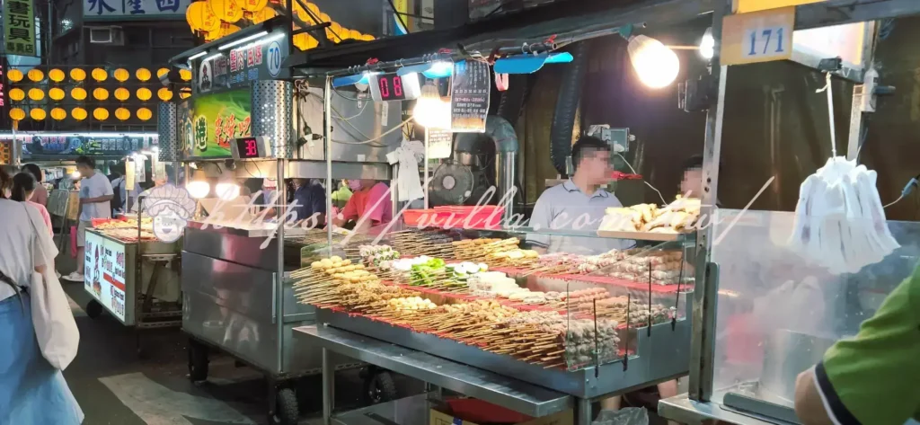 基隆廟口夜市_燒烤是基隆夜市的美味之星