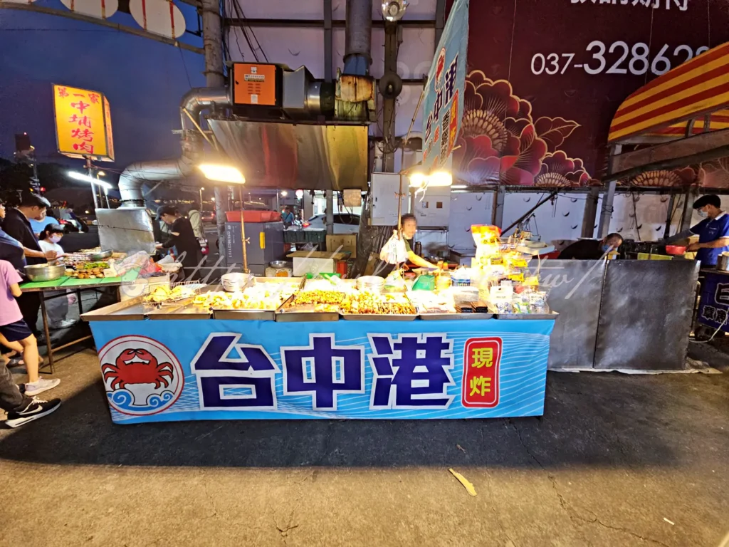 苗栗英才夜市__台中港香雞排