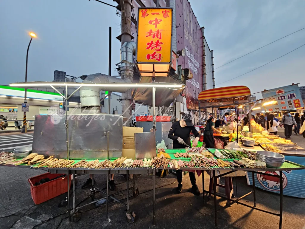 苗栗英才夜市_第一家中埔烤肉