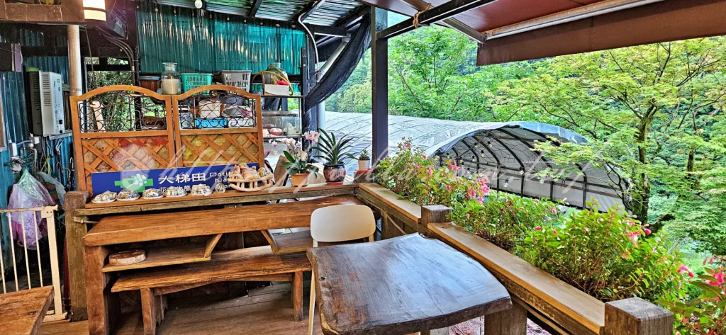 陽明山_竹子湖繡球花季_大梯田花卉生態農園_戶外用餐區