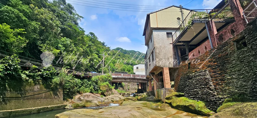 新北_石碇老街_吊腳樓建築