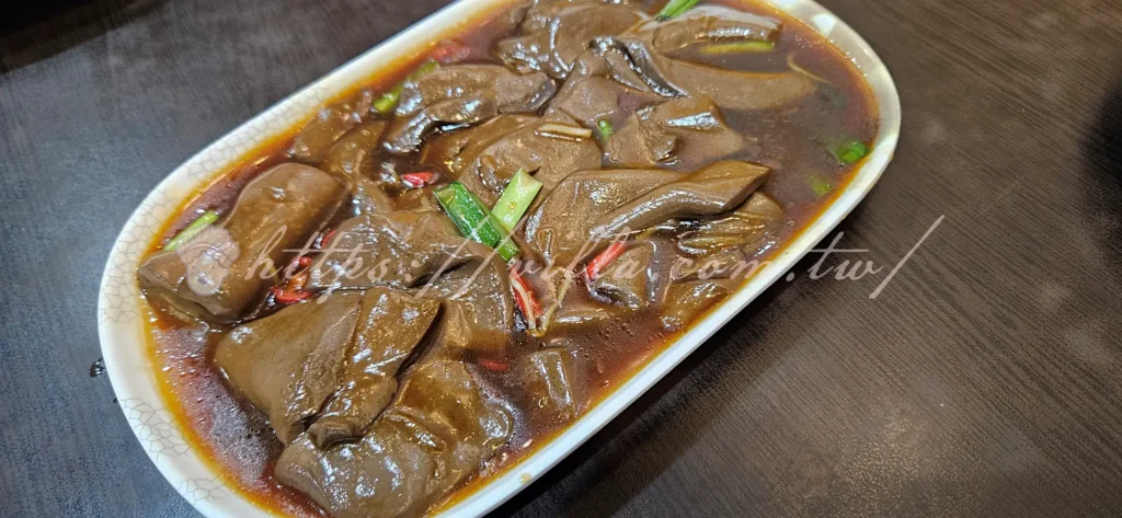 新竹_廟口鴨香飯_炒鴨血