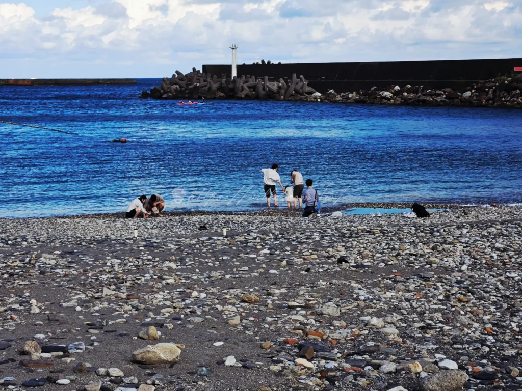 豆腐岬入口弧形走廊-設計感十足的宜蘭親子一日遊景點